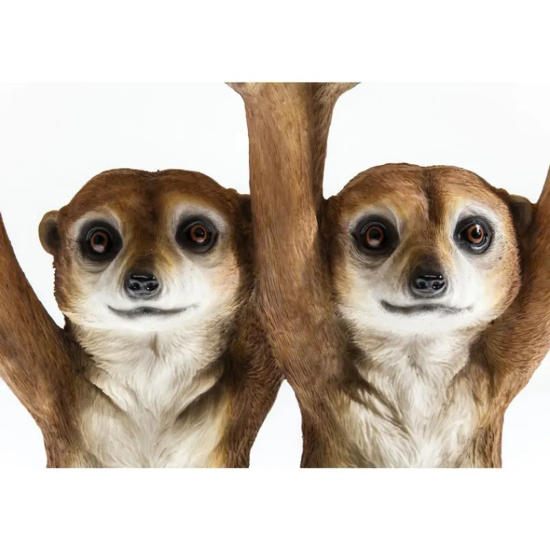 mesa_de_apoio_animal_meer_2.webp KARE Design Mesa de Apoio Animal Meerkat Sisters Ø33cm Discount