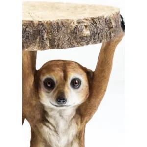 KARE Design Mesa de Apoio Animal Meerkat Sisters Ø33cm Discount