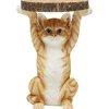 KARE Design Mesa de Apoio Animal Ms Cat Ø33cm New