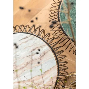 KARE Design Mesa de Apoio Beam em mármore Verde Ø40cm Outlet