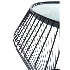 KARE Design Mesa de Apoio Beam em mármore Verde Ø40cm Outlet