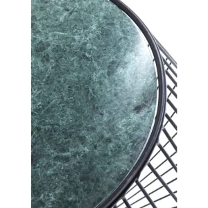 KARE Design Mesa de Apoio Beam em mármore Verde Ø40cm Outlet