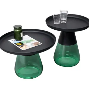 KARE Design Mesa de apoio Bottiglia Verde Ø 60cm Outlet
