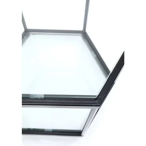 KARE Design Mesa de apoio Comb preta 55cm Online