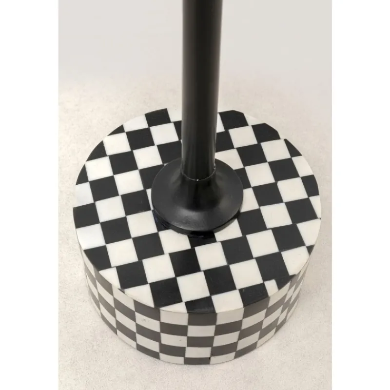 mesa_de_apoio_domero_ches_3.webp KARE Design Mesa de apoio Domero Chess Preto/Branco Ø25cm Outlet