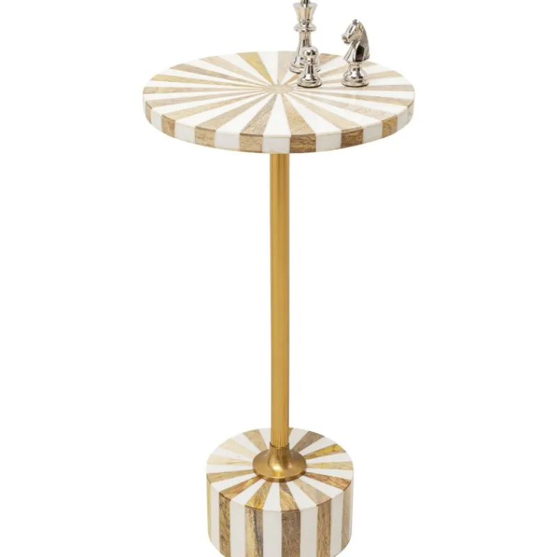 mesa_de_apoio_domero_cirq_3-1.webp KARE Design Mesa de apoio Domero Cirque Dourado/Branco Ø25cm Discount