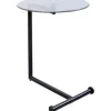 KARE Design Mesa de apoio Easy Living Black Ø46 cm Outlet