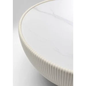 KARE Design Mesa de apoio Endless Vegas White Ø71 cm Clearance