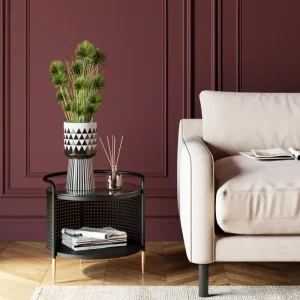 KARE Design Mesa de Apoio Fence Ø45cm Best