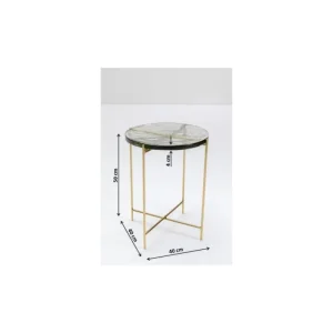 KARE Design Mesa de apoio Ice Ø 40 cm Clearance