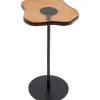 KARE Design Mesa de apoio Lava laranja Ø30 cm Discount