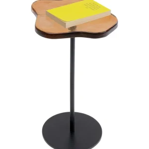 KARE Design Mesa de apoio Lava laranja Ø30 cm Discount