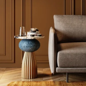 KARE Design Mesa de Apoio Masha Ø43cm New