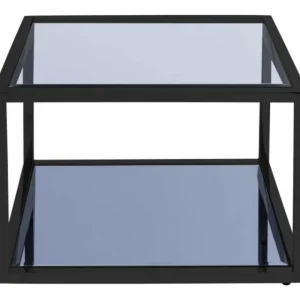 KARE Design Mesa de apoio Quadro Black 50x50 cm Outlet