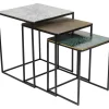 KARE Design Mesa de Apoio Ray Square (conj.3) Online