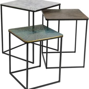 KARE Design Mesa de Apoio Ray Square (conj.3) Online