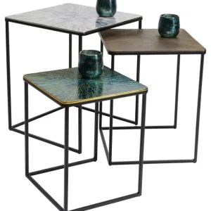 KARE Design Mesa de Apoio Ray Square (conj.3) Online