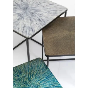 KARE Design Mesa de Apoio Ray Square (conj.3) Online