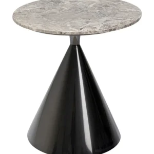 KARE Design Mesa de apoio Rita Black Ø50 cm Sale