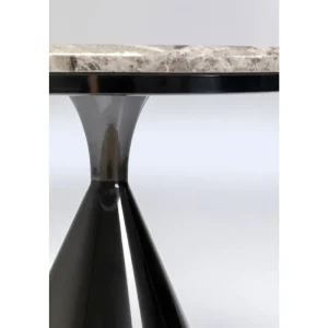 KARE Design Mesa de apoio Rita Black Ø50 cm Sale