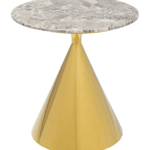 KARE Design Mesa de Apoio Rita Gold Ø50 cm New