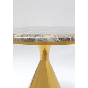 KARE Design Mesa de Apoio Rita Gold Ø50 cm New