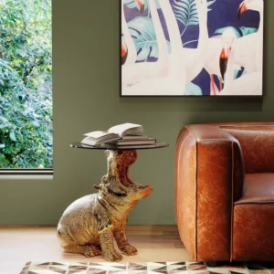 KARE Design Mesa de apoio Sitting Rhino Ø48 cm Best