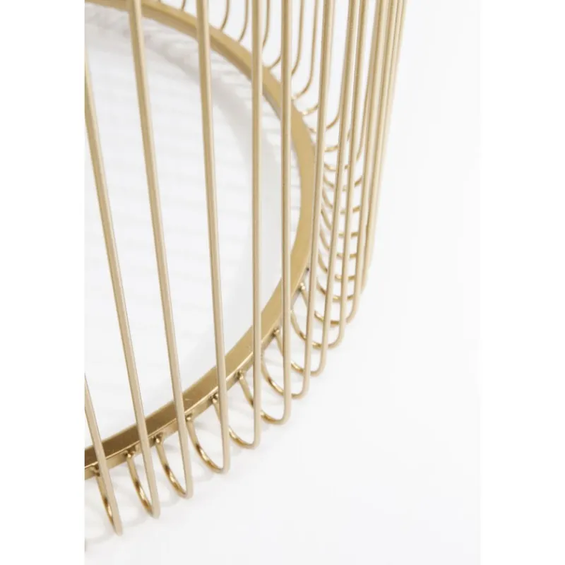 mesa_de_apoio_wire_brass__10.webp KARE Design Mesa de Apoio Wire Brass (conj.2) Ø44cm Sale