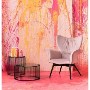 KARE Design Mesa de Apoio Wire Preto (conj.2) Ø44cm Online