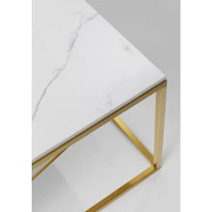 KARE Design Mesa de Centro Art Marble vidro 140x70cm Fashion