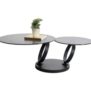 KARE Design Mesa de centro Beverly Bubble preta 133x80cm Hot