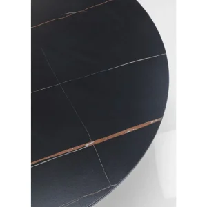 KARE Design Mesa de centro Beverly preta 133x80cm Fashion