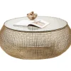 KARE Design Mesa de Centro Cesta Gold Online