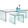 KARE Design Mesa de Centro Clear Club (conj.3) Online