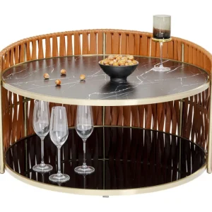 KARE Design Mesa de centro Cobre Ø86cm Online