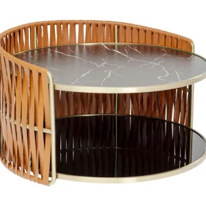 KARE Design Mesa de centro Cobre Ø86cm Online