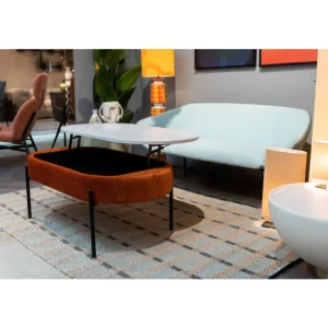 KARE Design Mesa de centro com armazenamento Ballabile 114 x 60 cm Sale