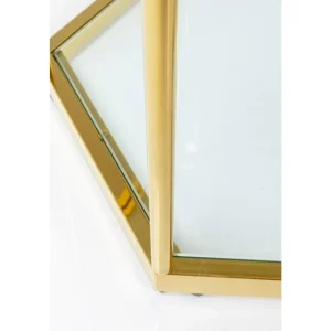KARE Design Mesa de Centro Comb Dourada 45cm Best