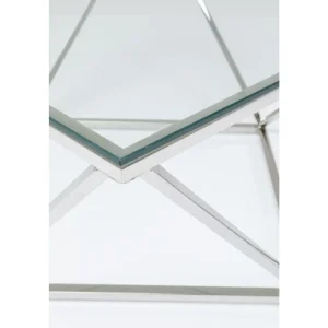 KARE Design Mesa de Centro Cristallo 80x80cm Clearance