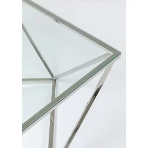 KARE Design Mesa de Centro Cristallo 80x80cm Clearance