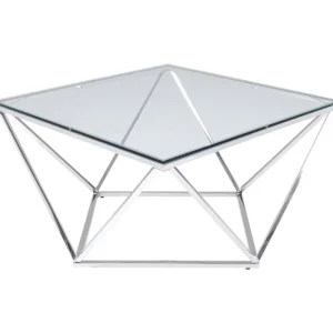 KARE Design Mesa de Centro Cristallo 80x80cm Clearance