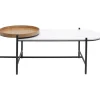 KARE Design Mesa de centro em camadas 128x55cm Discount