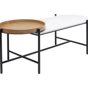 KARE Design Mesa de centro em camadas 128x55cm Discount