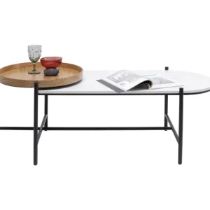 KARE Design Mesa de centro em camadas 128x55cm Discount