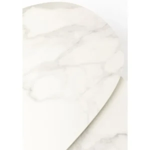 KARE Design Mesa de centro Franklin White 150x58 cm Outlet