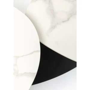 KARE Design Mesa de centro Franklin White 150x58 cm Outlet