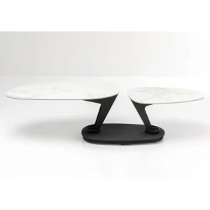 KARE Design Mesa de centro Franklin White 150x58 cm Outlet