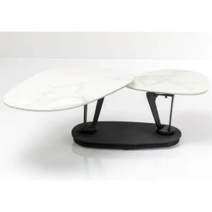 KARE Design Mesa de centro Franklin White 150x58 cm Outlet