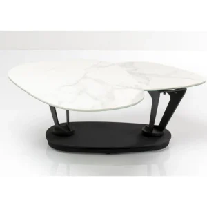 KARE Design Mesa de centro Franklin White 150x58 cm Outlet