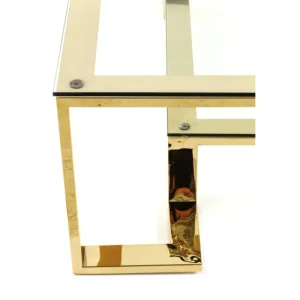 KARE Design Mesa de Centro Gold Rush 120x120cm Clearance